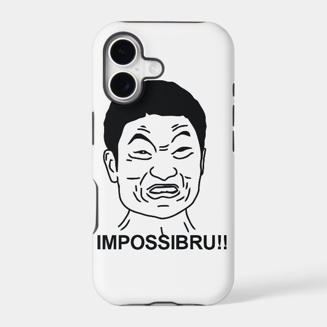 Impossibru Iphone Case (Back)