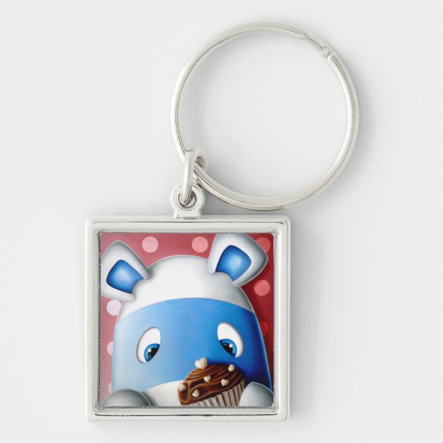 Impossimal© - 'Yummy Mommy!' Keychain (Front)