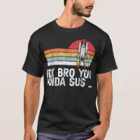 IDK Bro You Kinda Sus Funny Costume Game Meme' Unisex Two-Tone Hoodie