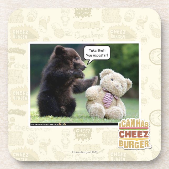 Imposter! Drink Coaster (Front)