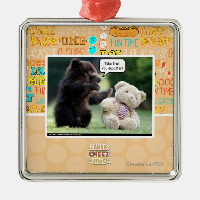 Imposter! Metal Ornament (Front)