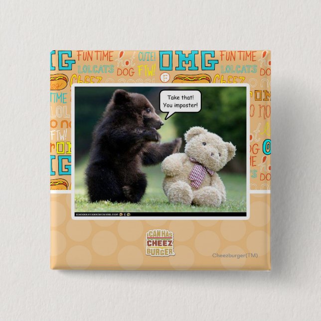 Imposter! Pinback Button (Front)