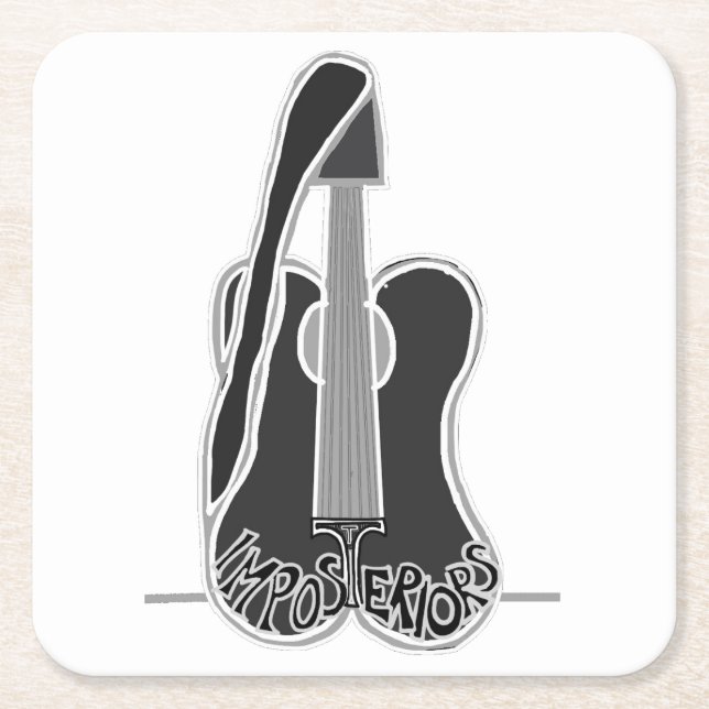 Imposteriors drink coaster (Front)