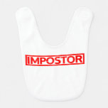 Impostor Stamp Baby Bib