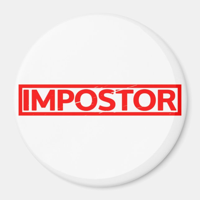 Impostor Stamp Magnet (Front)
