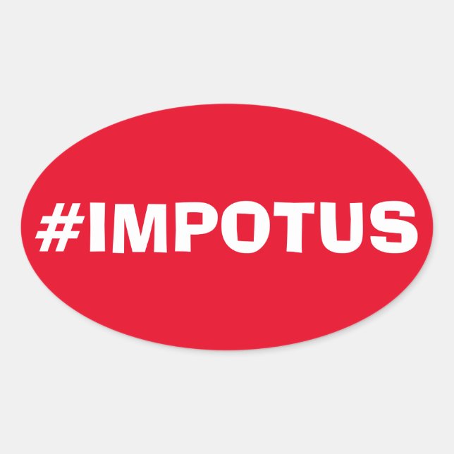 IMPOTUS OVAL STICKER (Front)