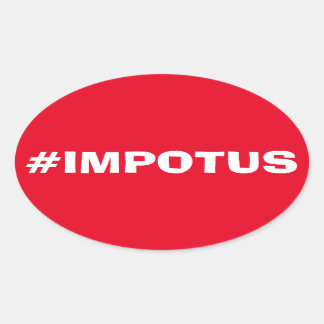 IMPOTUS OVAL STICKER