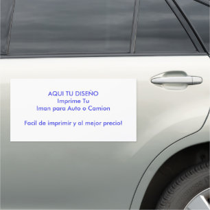 Impresion para Imanes de carro Your design Car Magnet