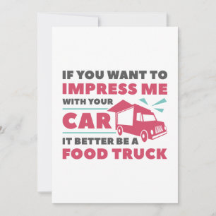 Impress Food Truck Thank You Card
