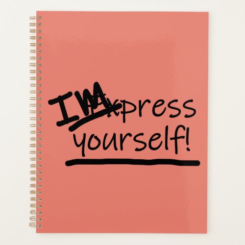 Impress Yourself Planner