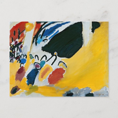 Impression III Concert by Wassily Kandinsky Postcard