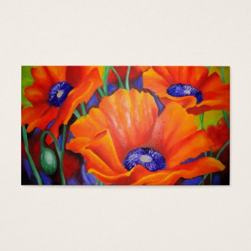 Impression Of Orange Business Cards