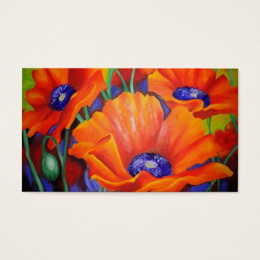 Customizable Impression Of Orange Business Cards