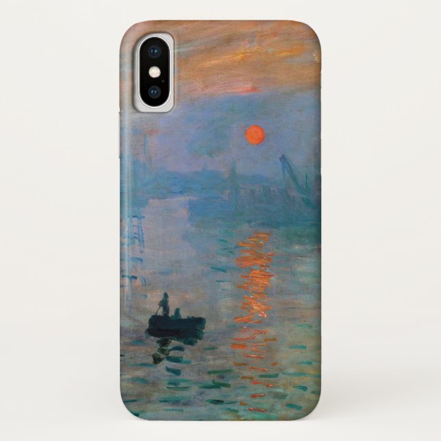 Impression Sunrise by Claude Monet Case-Mate iPhone Case (Back)