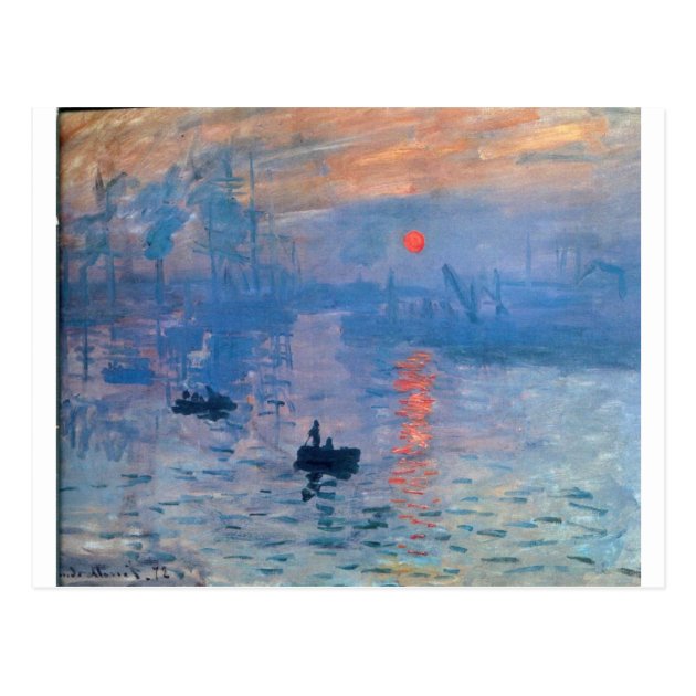 Impression Sunrise By Claude Monet Postcard Zazzle Com   Impression Sunrise By Claude Monet Postcard R2675fd4c7ff5497180b465ec355462fb Vgbaq 8byvr 630 