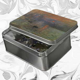 Impression Sunrise by Claude Monet, Vintage Art Jigsaw Puzzle