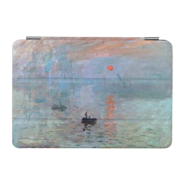 Impression, Sunrise, Claude Monet, 1872 iPad Mini Cover (Horizontal)
