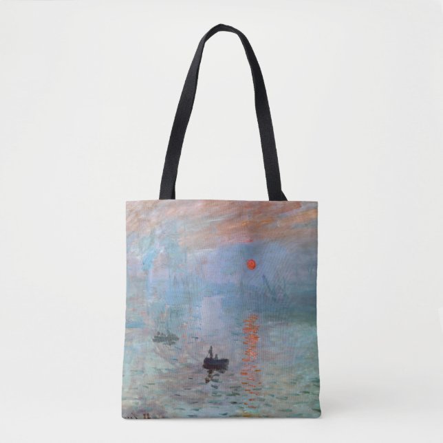 Impression, Sunrise, Claude Monet, 1872 Tote Bag (Front)