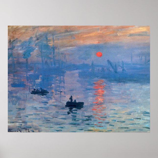 Impression Sunrise Poster (Front)