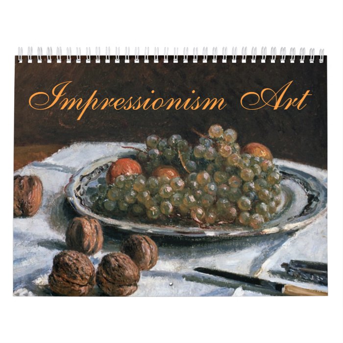 Impressionism Art Calendar
