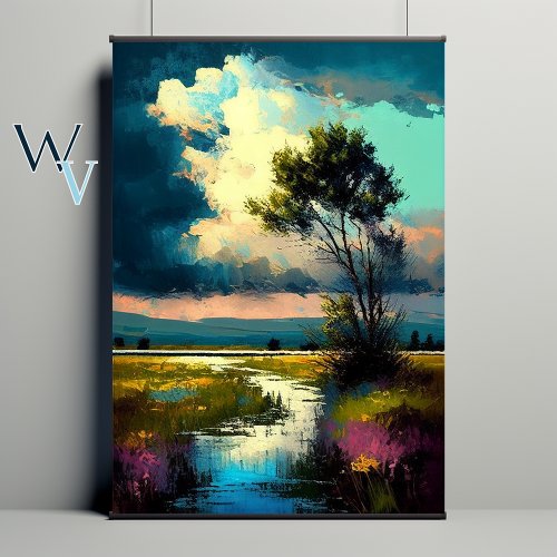 Impressionism Colorful Poster