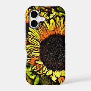 impressionism painting country yellow sunflower iPhone 17 case