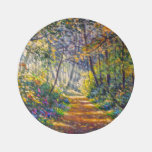 Impressionism Path: Sunny Forest Watercolor Rug
