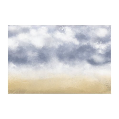 Impressionism Storm Landscape  Acrylic Print