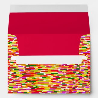 Impressionism style colorful abstract pattern