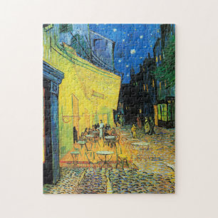Impressionism Vincent Van Gogh Cafe Terrace at Nig Jigsaw Puzzle