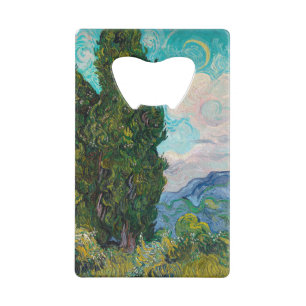 Impressionism Vincent Van Gogh Famous Visual Arts Credit Card Bottle Opener
