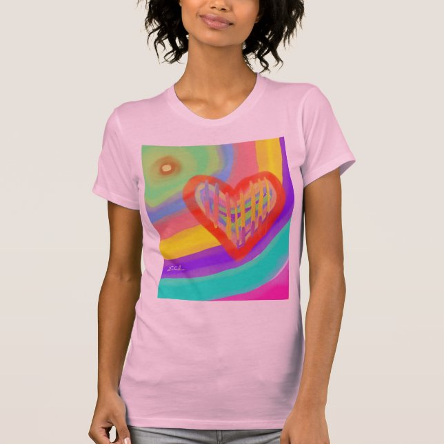 Impressionist Art Love T-Shirt (Front)