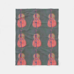 Impressionist Cello Blanket