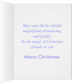 Impressionist Christmas Big Greeting Card (Inside (Right))