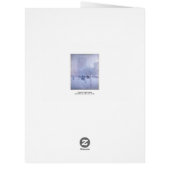 Impressionist Christmas Big Greeting Card (Back)