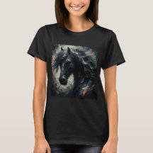 Impressionist Dark Horse T-Shirt