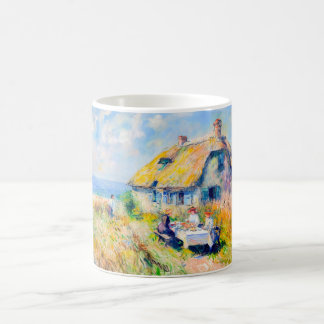 Impressionist House by the Sea – Coastal Art Mug
