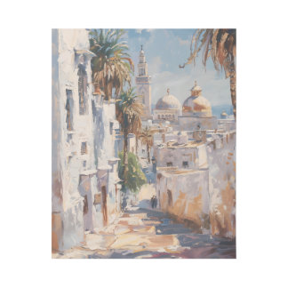 Impressionist image of Tunis around 1906 Gallery Wrap