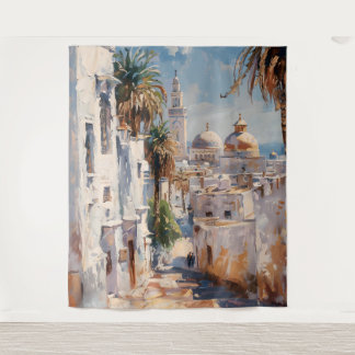 Impressionist motiv of Tunis Tapestry