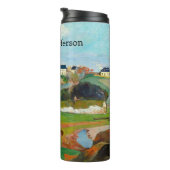 Impressionist Pastoral Painting by Gauguin Thermal Tumbler (Rotated Right)