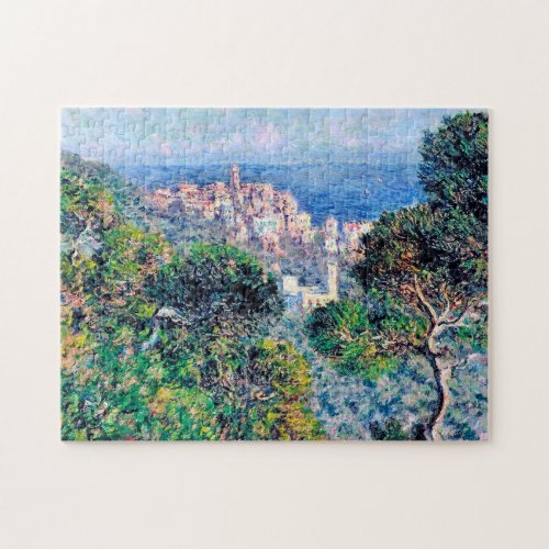 Impressionist People Monet View of Bordighera The Jigsaw Puzzle