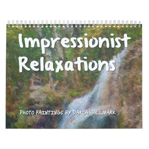Impressionist Relaxations Calendar