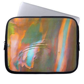 Impressionist-style Eucalyptus Bark Laptop Sleeve