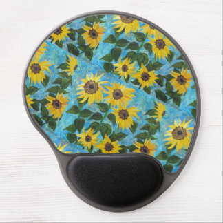 Impressionist Sunflower Mouse pad