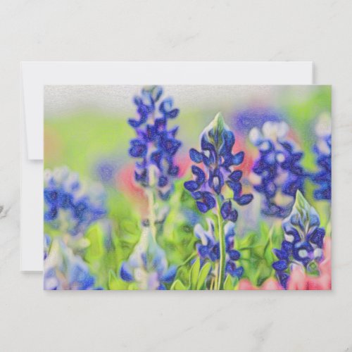 Impressionistic Bluebonnets