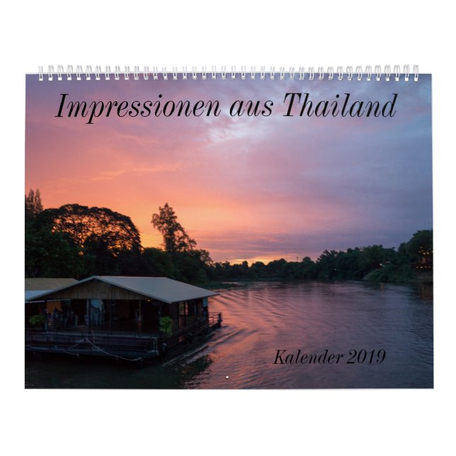 Impressions from Thailand Calendar (Cover)