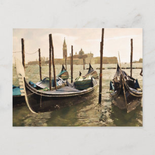 Impressitaly Venezia Gondole Postcard