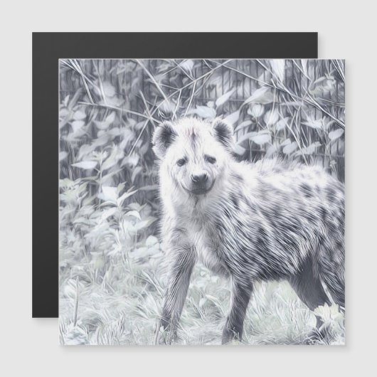 Impressive Animal - hyena (Front/Back)