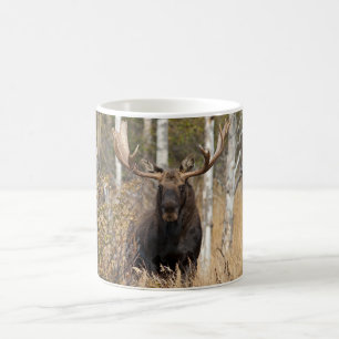 Impressive Bull Moose Coffee Mug