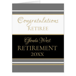 Impressive! Huge Congratulations Retirement card